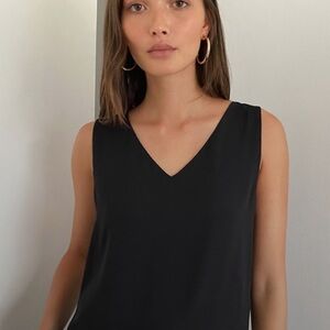 Aritzia black Murphy blouse, excellent condition, size large